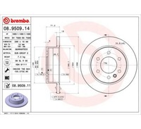фото thumb №16, Brembo гальмівні диски kpl задня mercedes sprinter vw crafter