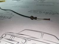 фото thumb №6, Ford fiesta i 1983 трос капот с крепление