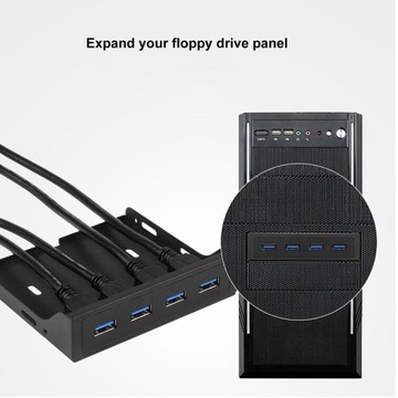 Передняя панель USB 4 USB 3.0 Два 19-контактных порта