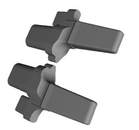 фото thumb №4, Volvo v50 направляющая шторка направляющая блокировка левая+ pr