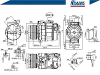 фото thumb №16, Компрессор кондиционера nissens 89595 4471601230