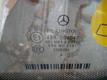 фото thumb №7, Mercedes clk 209 w209 стекло передняя перед зелёная элегант a2096703301