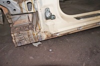 фото thumb №11, Tj414 mercedes w213 лонжерон чверть крила ліва блок двигуна a лівий перед