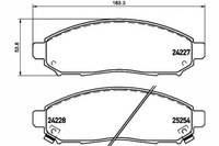 фото thumb №13, Гальмівні колодки гальмівні brake гальмівні колодки textar 2422704 набір гальмівних колодок гальмівних,