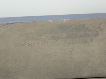 фото thumb №9, Bmw 5 f11 f10 планка накладка порогова ліва 7184773 7237065 a52