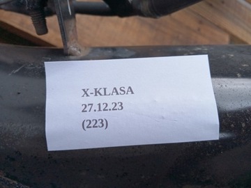 ЗАДНИЙ МОСТ MERCEDES W470 X470 NISSAN NAVARA D23 2.3