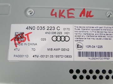 фото thumb №10, Audi e-tron 4ke озвучення bang olufsen комплект