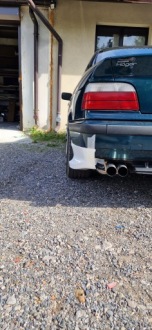 Bmw e36 m набір накладки бампера задній spats mway workshop Ціна, фото thumb