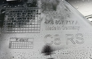 фото thumb №6, Спойлер накладка бампера перед audi rs7 c8