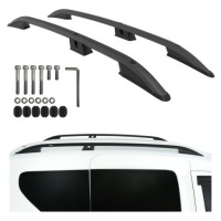 фото thumb №1, Рейлінги дахові dacia dokker od 2013-2020 renault express od 2021 чорні