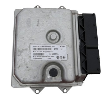 фото thumb №1, Блок управления fiat ducato 2.3 52000039 mjd8f3.bp + программирование