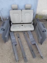 фото thumb №1, Audi q7 4l сиденья iii 3 ряд обшивки кожа комплект