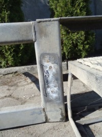 Iveco daf man бампер задній підніжка складний Оригінал, фото thumb