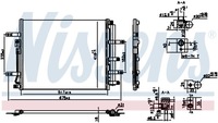 фото thumb №10, Радиатор кондиционера конденсатор nissens 940832