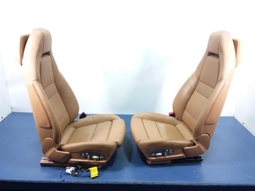 фото thumb №8, Porsche panamera i 970 сиденья диван обшивки кожа коньяк kpl