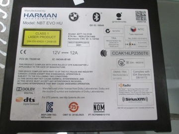 фото thumb №5, Bmw g30 nbt evo навігація навігація монітор i-drive 6821521