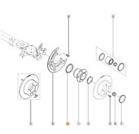 фото thumb №3, Кольцо магнитный ступица abs задняя master iii 3