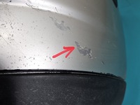 фото thumb №12, Бампер перед volvo s60 i 00-04 серебристый 426-26