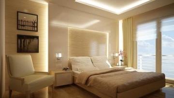 PÓŁKA SUFITOWA OŚWIETLENIE LED P-FG019 60 CM 1,2M