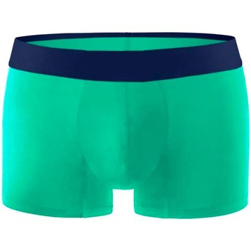 Шорты-боксеры COMFYBALLS REGULAR COTTON зеленого и темно-синего размера XL
