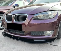 фото thumb №8, Bmw e92 e93 2006-2013 чорний блиск накладка спліттер бампера звичайного