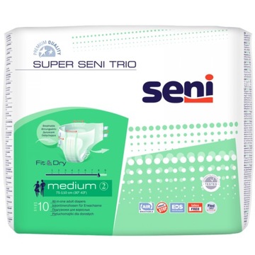 Super Seni Trio pieluchomajtki dla dorosłych S
