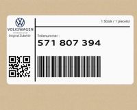 фото thumb №1, Направляющая 571807394 vw tiguan