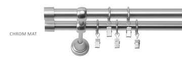 ДВОЙНОЙ КАРДИН 260 СМ 19+19 ММ SMART METAL 3 ЦВЕТА RENA
