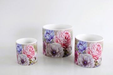 DONICA DONICZKA OSŁONKA CERAMICZNA NA KWIATY M
