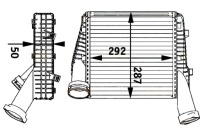 Интеркулер vw touareg audi q7 behr hella Цена, фото thumb