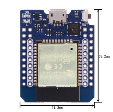 D1 mini ESP32 WiFi Bluetooth-модуль Arduino CP9102