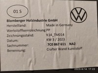 фото thumb №9, Zabudowe двері бокових задніх man tge vw crafter