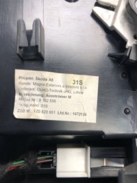 фото thumb №7, Бардачок решётки обдув консоли skoda octavia ii lift 1z0820951