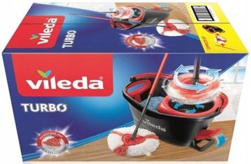 BOX Vileda Швабра Spin 3в1 Микрофибра TURBO
