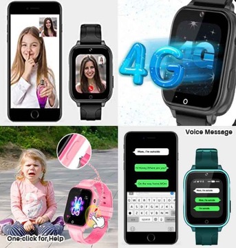 УМНЫЕ ЧАСЫ ДЛЯ ДЕТЕЙ 4G WIFI GPS-КАМЕРА