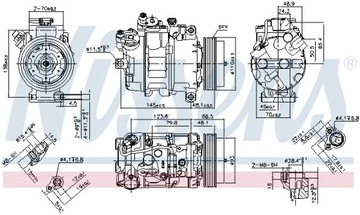 фото thumb №11, Компресор кондиціонера bmw 1 e81-e82-e87-e88 04-,