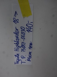 фото thumb №8, Молдинг крила задня права toyota highlander iv 4 2018- 75087-0e030