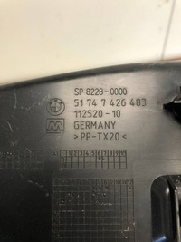 фото thumb №6, Повітрозабірник канал повітря гальма лівий bmw x2 f39 7426483