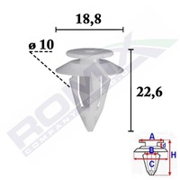 фото thumb №9, Клипса обивочный mercedes c117 w169 10szt.