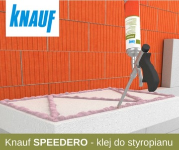 Пенополиуретановый клей для пенополистирола XPS OSB КНАУФ 750 мл SPEEDERO