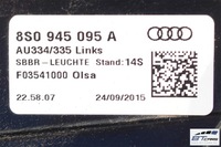 фото thumb №15, Audi tt 8s зад бампер задній + кришка багажника + лампи лампа led 8s колір: