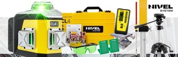 NIVEL СИСТЕМА CROSS CROSS LASER CL4G RD800 НАШИВКА ДЛЯ ШТАТИВА