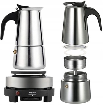 Классическая кофеварка Bialetti New Venus 4tz 170 мл 4 т