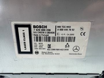фото thumb №4, Радио дисплей mercedes actros mp 4 antos arocs a0004467662