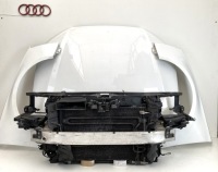 фото thumb №5, Audi a8 d4 4h бампер капот pas крылья лампы full led комплект перед белый