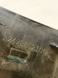 фото thumb №14, Молдинг бампера хром mercedes glb a2478859800