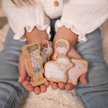 Маленький голландский поезд с путями Little Farm FSC