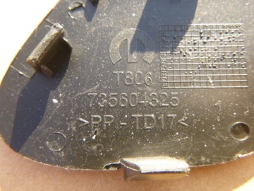 фото thumb №3, Fiat tipo ii заглушка фаркоп hak бампер перед 735604325