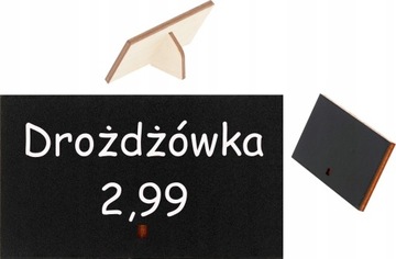 CENÓWKA SKLEPOWA TABLICZKA KREDOWA Etykieta 90 mm