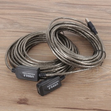 Удлинительный кабель USB 2.0 15 м АКТИВНОЕ РАСШИРЕНИЕ